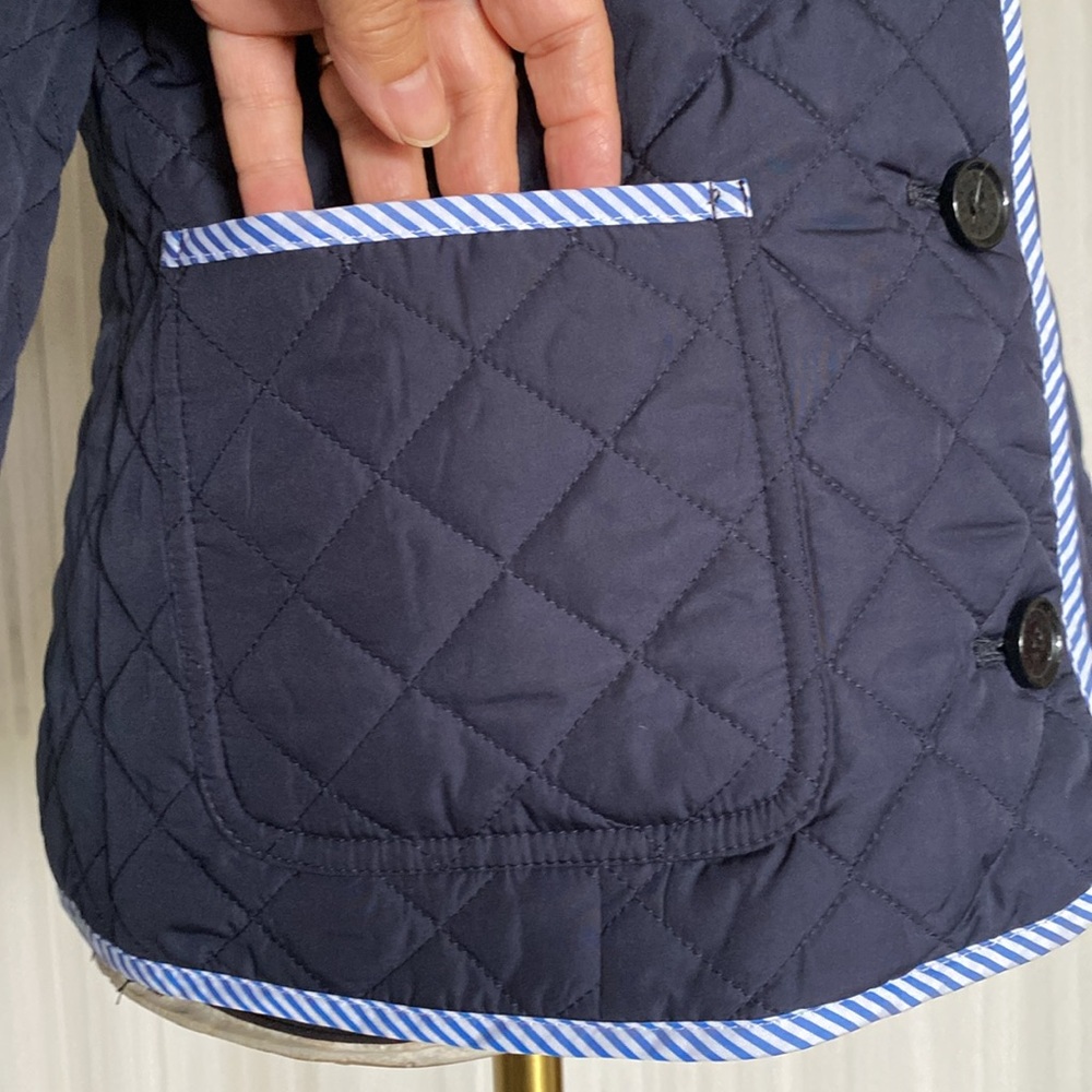 Talbots diamond quilted lightweight jacket! Brand new without tag! Boxy! Size XS - Picture 7 of 17